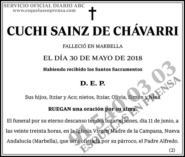 Cuchi Sanz de Chávarri